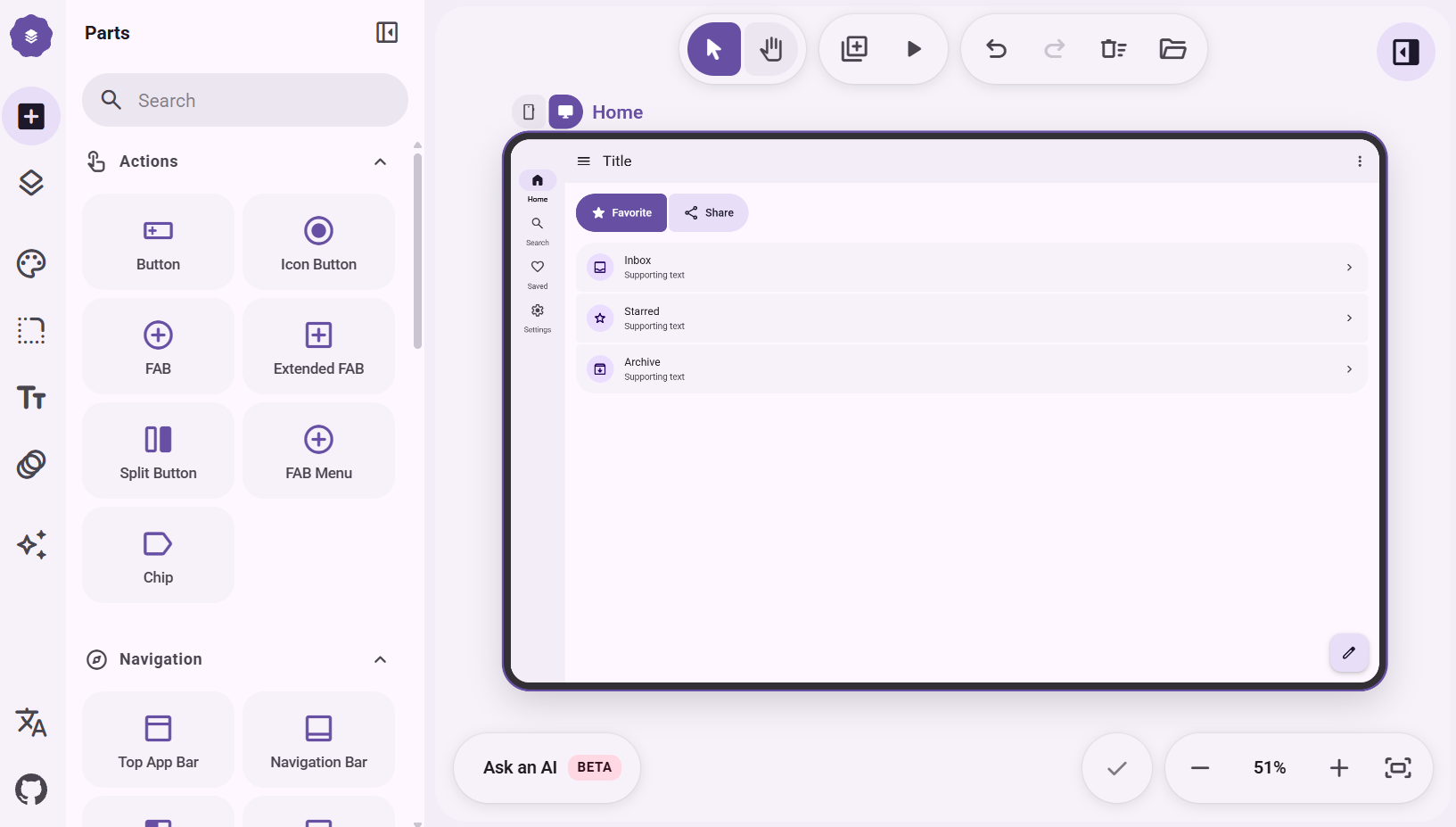 Material 3 Expressive UI Live Demo