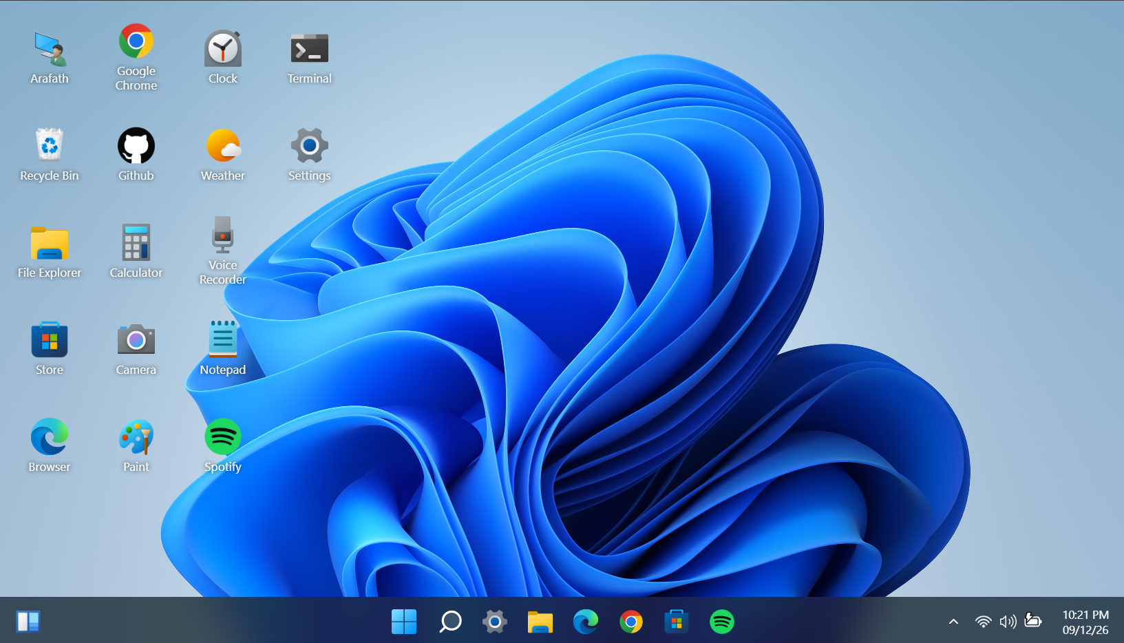 Windows 11 Web OS Live