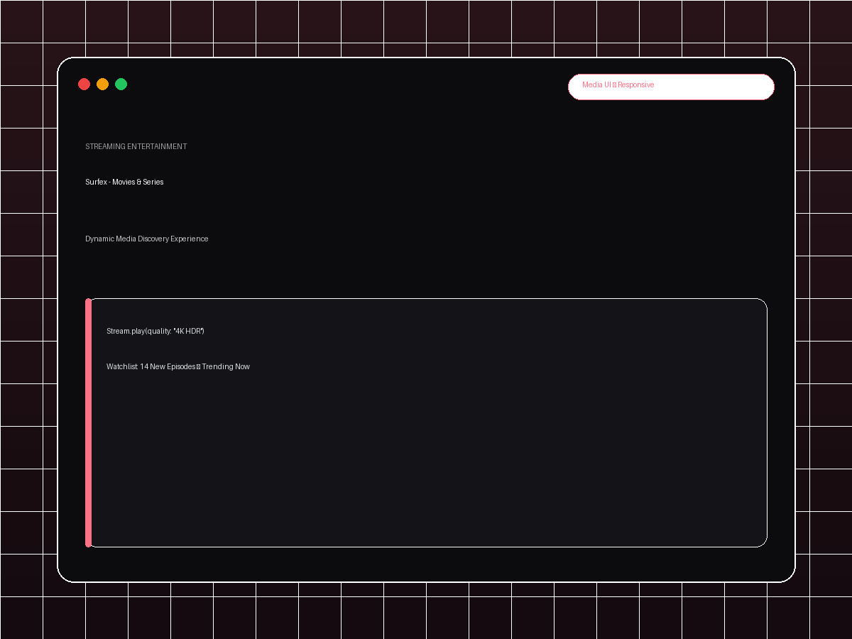 Surfex - Movies and Series